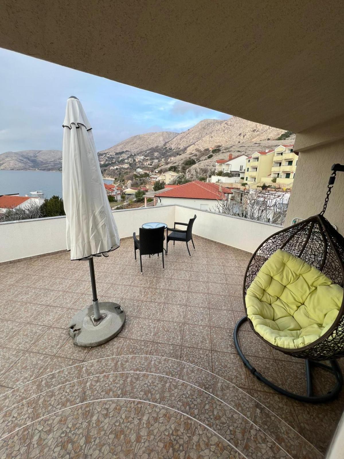 Bellevue Rooms Stara Baška Exteriör bild